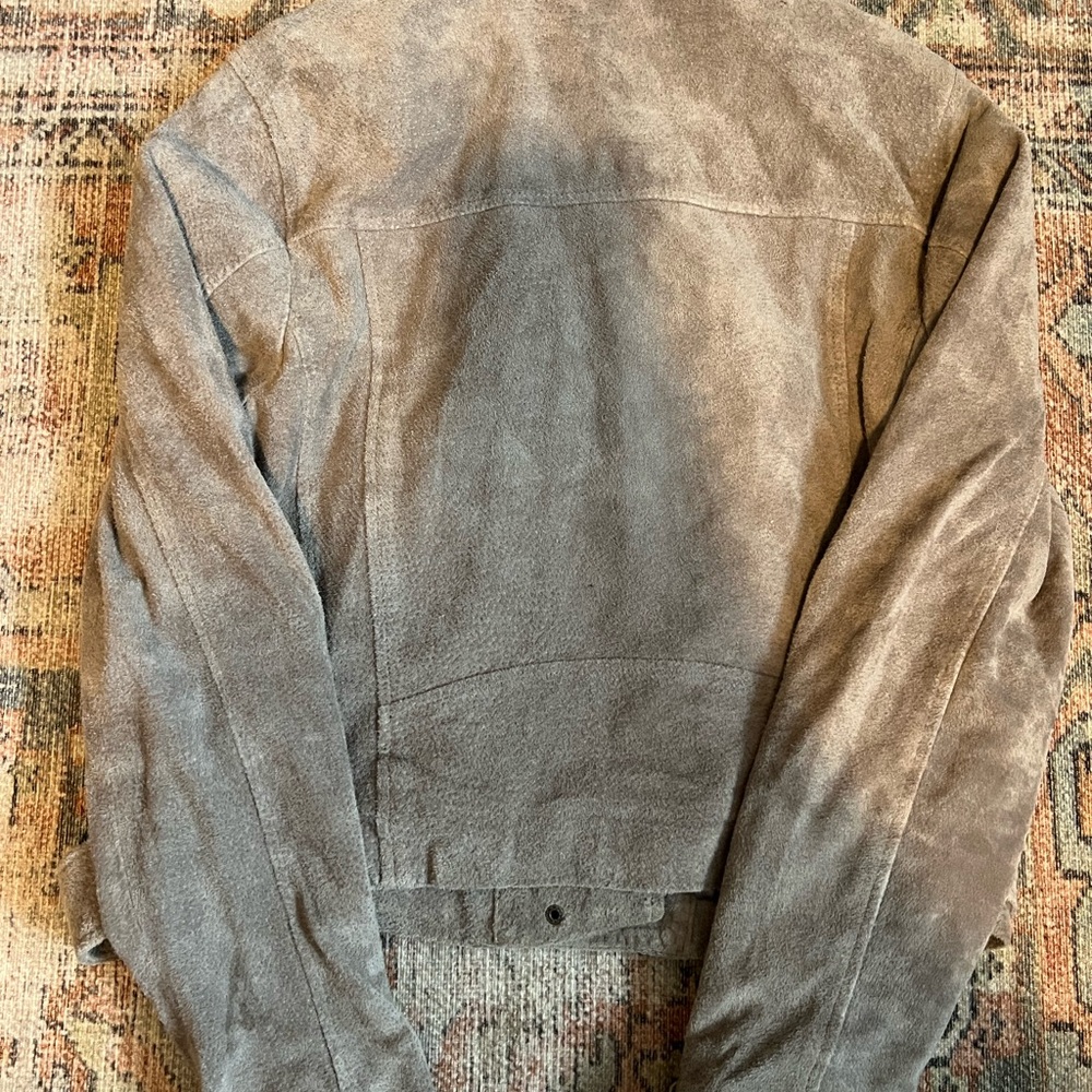 BLANK NYC Suede Cropped Moto Jacket - Picture 2 of 4